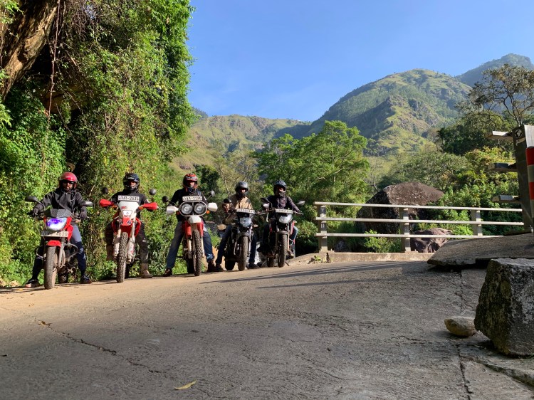 bike hiking traveling